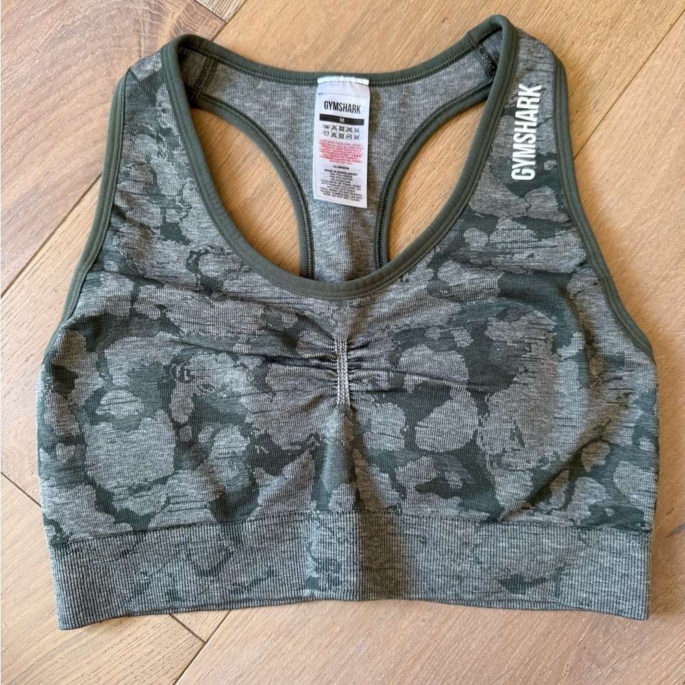 Gymshark Green Sports Bra Intimates & Sleepwear